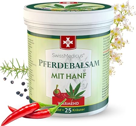 Hemp Hemp Balm - Horse Chestnut Ointment 500ml, A Real Relief for the Musculoskeletal System