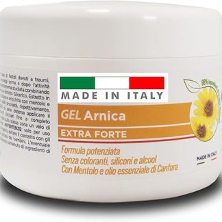 Arnica Gel Forte Concentrate Fast and Intense Action – Large Size 250 ml – Arnica Cream for Horses for Human Use – 100% Natural Muscle and Joint Relief
