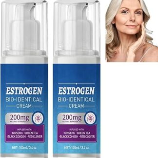 Women's Menopause Cream, Menopause Support Cream, Feminine Relieve Menopause Cream, Menopause Relieve Cream, Female Menopause Relief Cream, 100 ml, 2 Pieces