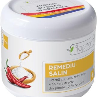 Antirheumatic Cream with Salt and 46 Plant Extracts Remediu Salin 250ml