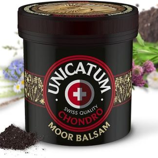 Moor Balm Unicatum Chondro 250ml - For Back, Joints and Muscle Pain, with Herbal Extracts Massage Gel for Back and Joints - Unique Peat and Herbal Herbal Balm
