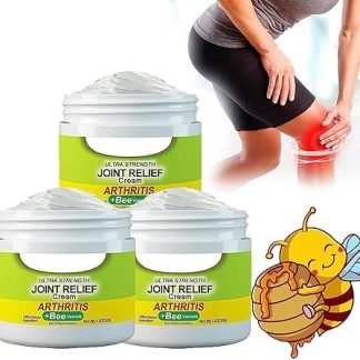 3 x Beevana Bee Venom Joint and Bone Therapy Cream, Bee Venom Joint Therapy Cream, Advanced Bee Venom Gel Joint and Bone Therapy