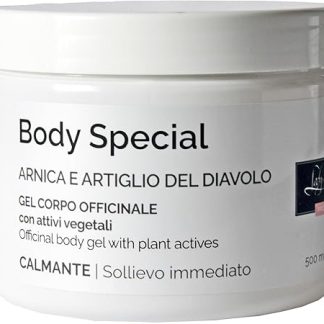 Massage Gel Muscles and Joints – Arnica and Devil's Claw 500 ml – Relief and Natural Wellness – Arnica Gel Made in Italy