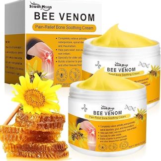 Bee Venom Ointment 2 Pack Bee Venom Cream Bee Venom Relief for Neck, Waist, Back, Hands, Feet and Legs, Suitable for All Joints (A,A)