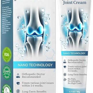 Arthroheal Hyaluronic Acid Joint Cream, R-elief Cream, Advanced Joint and Bone Care Cream, ArthroHeal Hyaluronic Acid Joint R-epair Cream, For Back, Neck, Hands, Knee (1 Piece)