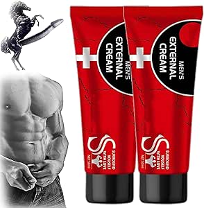 Men's Energy Strength Massage Cream, Men's External Cream, Men's Energy Strength Massage Cream, New Growth Cream Enlarge Your Up to 12 Inch XXXL (2pcs)