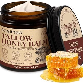 Beef Tallow Tallow Beef Sebum Skin Cream, 120g, Sebum Moisturiser, Natural Moisturiser, Deeply Nourishes Skin and Gives Natural Shine