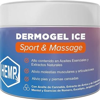 HEMP CREAM - Gel - Active Muscle and Joint Cream with Hemp Seed Oil, Natural Extracts for Relief of Feet, Legs, Knees, Back (500ml)