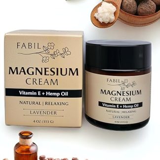 MAGNESIUM SLEEP CREAM & MUSCLES with soothing lavender, vegan, soothing buttercream, suitable for foot and body massages