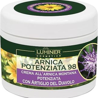 Arnica for Horses for Human Use 500 ml Enhanced, Strong Arnica Cream and Devil's Claw for Joint and Muscle Massage, Natural Formula with Fast Action, Made in Italy LUMINER