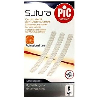 Pic solutions Cerotto Sutura 6 x 100 mm 10 pezzi