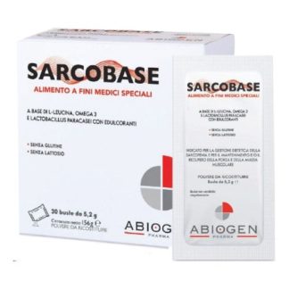 Abiogen Pharma Sarcobase 30 Bustine per la sarcopenia