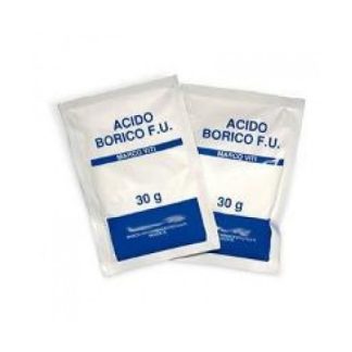 Newfadem Acido Borico Polvere Fu disinfettante per le ferite 30g
