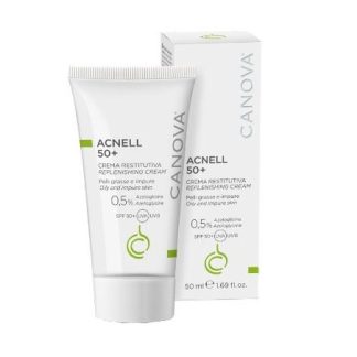 Acnell Canova Crema Gel 50+ protettiva ed idratante 50 Ml