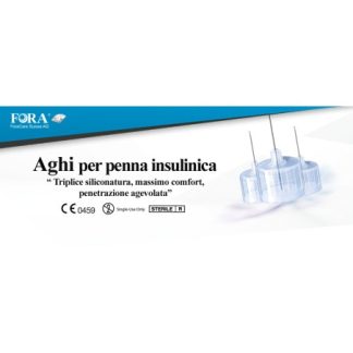 Ago Fora Fine G32 6mm 100 Aghi per determinazione glicemia