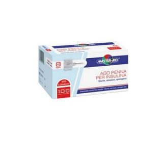 Ago Master-aid G31 6mm 100 Aghi per controllo della glicemia