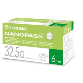 Ago Nanopass G32,5 6mm 100 Pezzi per misurazione glicemia