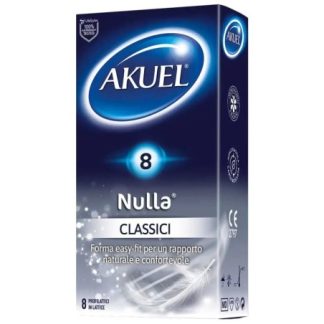 Akuel Nulla Classico 8 Preservativi ad elevata sensibilità