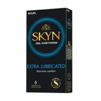 Akuel Skyn Extralubrificato 6 Preservativi per aumentare il piacere
