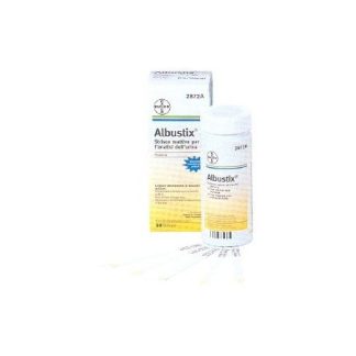 Albustix 50 Strisce Reattive per determinazione proteine nelle urine
