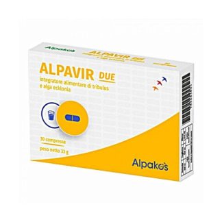 Alpavir due alpakos integratore 30 compresse stanchezza fisica e mentale