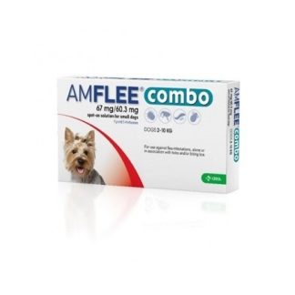 Amflee Combo antiparassitario 67mg/60,3mg Cani 2-10kg 1 Pipetta