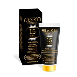 Angstrom Hydraxol Protect Crema Solare Viso Antirughe SPF 15 50 ml