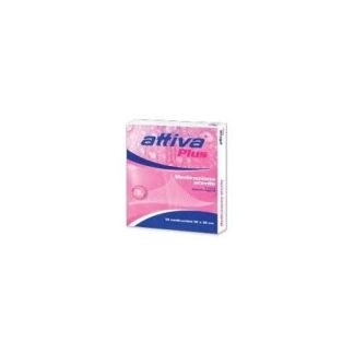 Attiva Plus 10x10 Cm Non Aderente 10 Medicazione con estratti vegetali