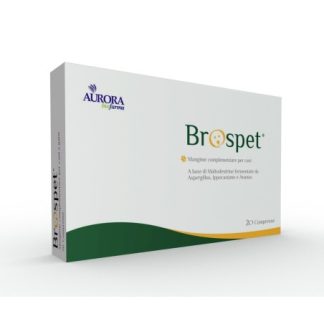Aurora Brospet 20 Compresse per il drenaggio nei cani