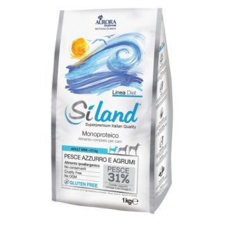 Aurora Siland Adult Mini Pesce alimento per cani 1kg