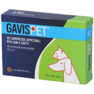 Avicenna Natural Institute Gavispet 30 Compresse Appetibili