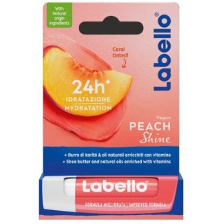 Beiersdorf Labello Peach Shine stick labbra 5 G
