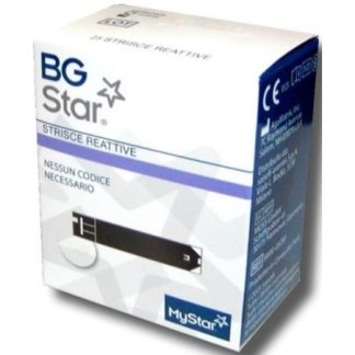 Bg Star 25 Strisce Reattive per il controllo della glicemia