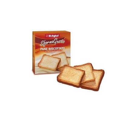 Biaglut Pane Biscottato Alimento Dietetico Senza Glutine 300g