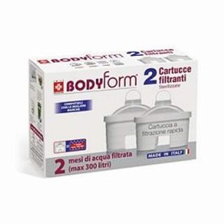 Bodyform Cartucce Flitranti per depurazione acqua 2 Pezzi