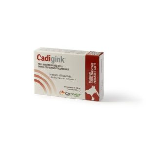 Cadivet Cadigink 30 compresse mangime complementare cani anziani