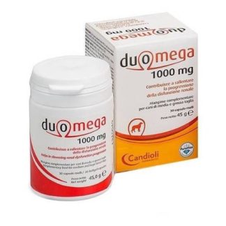 Candioli Duomega 30 capsule per la disfunzione renale 1000 Mg