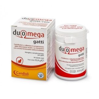 Candioli Duomega Gatti con acidi grassi omega 3 500 Mg