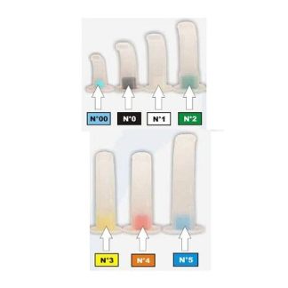 Pb pharma Cannula guedel numero 0 colore nero