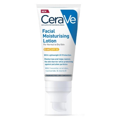 Cerave Crema Viso Idratante protezione solare Spf50 50 Ml
