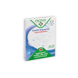 Profar Cerotti Acquastop Impermeabili Medi 7x2cm 20 Pezzi