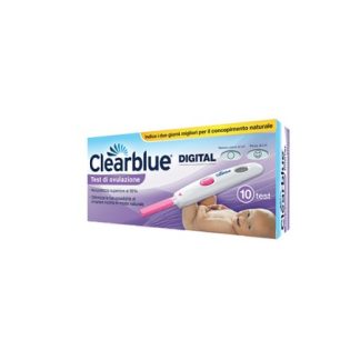 Clearblue Test Ovulazione Digitale 10 Stick per i giorni fertili