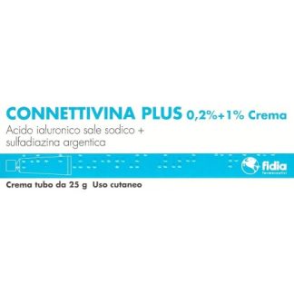 Fidia Connettivina Plus Crema con acido ialuronico e sulfadiazina 25g