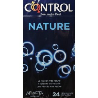 Control new nature profilattici 2,0 in lattice di gomma 24 pezzi