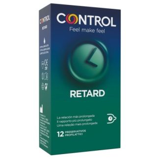 Control non stop retard preservativi 12 pezzi