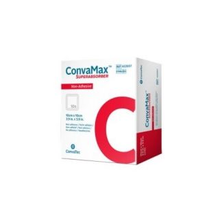 Convatec Convamax Superabsorber Adhesive 15 X 15 Cm 10 Pezzi