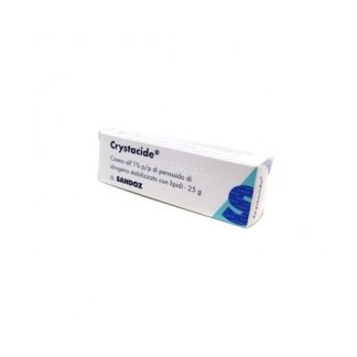 Sandoz Crystacide crema per le infezioni cutanee 25g 1%