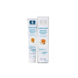 Cura farma Curaderm crema base mandorle e calendula 50 ml