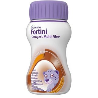 Danone Nutricia Fortini Compact Multi Fibre Cioccolato Caramello 4 x 125 Ml