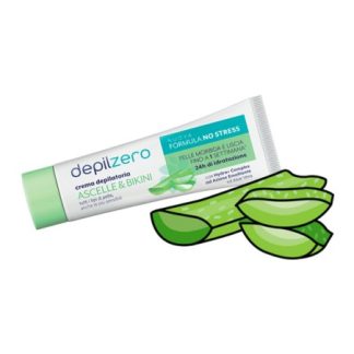 Depilzero Crema depilatoria indolore Ascelle e Bikini 167g con aloe